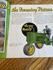 Vintage John Deere Model Ii    h    General Purpose Tractor Sales Catalog- 36 Pages