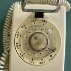 Vintage Western Electric Cream Rotary Wall Telephone