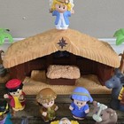 Fisher Price Little People Nativity Scene Christmas Away In The Manger 18 Pieces