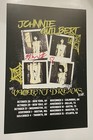 Johnnie Guilbert Autographed 2025 Violent Dreams Fall Us Tour Poster Nm