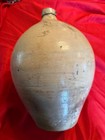 Antique 14 Inch High Stoneware Jug  Barnabas Edmond Charlestown Estate Sale Find