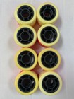 Sure Grip 5050 Speed Roller Skate Wheels 62mm Pink white 95a Poly Bd Usa