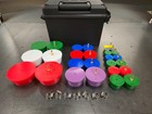 Silicone Purge Plug Kit With Case 3 4 To 4 Inch Tig Welding Sanitary Stainless