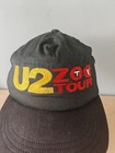 Vintage U2 Zoo Tv Tour Zooropa 1993 Cap Hat Black Adults One Size Rare  
