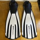 Mares Avanti Quattro   Regular White Open Heel Scuba Diving And Snorkeling Fins