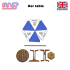 Slot Car Scenery Track Side Bar Table And Umbrella Red 1 32 Wasp