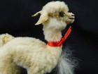 Vintage Llama Alpaca Wool Putz Spun Nativity Figure Figurine