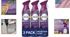 Air Mist Mountain Scent 3pack
