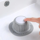 1 Pc Silicone Sink Strainer Hair Catcher Drain Cover Anti Clog Filter