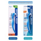2 Pack Denture Clean Toothbrush For Denture Care Tool W multi Layered Ordinar   