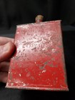 Antique L  J  Burns Milford Nh Sporting Powder Stenciled Gun Powder Tin Empty