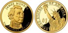 James Monroe Dollar Coin Bear   5 In Current Series Of 36
