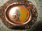 Lot four 1950-60 s Mid Century Modern Souvenir Trinket Dish Ashtray Wisconsin 5