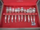 1947 Rogers Bros Flair 67 Piece Flatware Set International Silver Silverplate