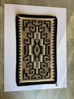 Antique Native American Navajo Hand Woven Pictorial Wool Rug