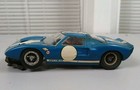 Cox Ford Gt Slot Car  blue  1 32 Scale   untested   See Pics For Condition 