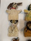 12 Vintage 1950-60 Era Steiff Mohair Hand Puppets   1 Other Good  Clean Lot