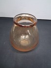 Vintage Hand Blown Glass Vase Small Plant Vase Garden Pot Made In Italy