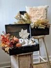 Wooden Treasure Chest Box With Lock Set Of 2 Vintage Storage Trunks Decorative 