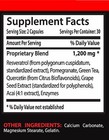 Acai Extract - Resveratrol Supreme Complex 1200 - Suppress Your Appetite - 1 B