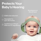 Alpine Muffy Black Baby Earmuffs - Safe Ear Protection For Infants   Toddlers