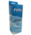 Pool Above Vinyl Repair Patch Kit With 4 Oz  Glue   Works Under Water   Includes