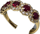 Ruby Ring 14k Gold  Rare Quality Natural Heirloom Made In The Usa 20yr On Ebay