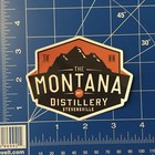 The Montana Distillery Liquor Maker Rare Glossy Vinyl Sticker Stevensville 1889