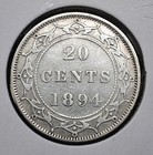 1894 Newfoundland 20 Cents