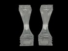 Mikasa Lead Crystal City Lights Made In Czech Republic 7 25  Tall Vtg Czech