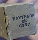 Raytheon Jan 6397 Vintage Electron Tube Military Signal Corp Audio Radio Tube