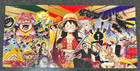 One Piece Luffy Shanks Set Of 3 Shueisha Natsucomi 2022 Double Sticker Japan