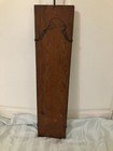 Antique Frameless Wood-backed 25  Mirror  shaving accent panel   1910s-1940s 