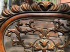 Vintage Metal  copper   Fire Screen