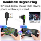 3pack Mcdodo 90 Degree 10ft Usb Charger Cable Fast Charge For Iphone 11 Xr 7 8 6