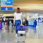 Adjustable Luggage Strap Belt  Elastic Add-a-bag Bungee For Suitcase Travel Blac