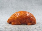 Ancient Chinese Hetian Jade Manual Sculpture Hand-carved Mythical Creatur I