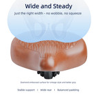 Wide Bike Seat For Men And Women     Upgraded Vintage Comfort Saddle