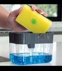 Automatic Soap Dispenser With Sponge Holder Touchless Kitchen Dishwashing Pump