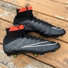   Nike Mercurial Superfly Iv  4  Elite Sg   641860-016   7 5 Us   Black   Rare  