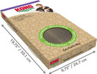 Kong Naturals Double Scratcher Cat Toy Catnip Scratch Board Pet