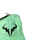 New Nike Rafa Nadal Club Cap Hat Tennis Dri-fit Green Black Size S m Fb5601-342