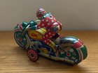 Alps Acrocycle Tin Friction Vintage Toy Motorcycle Clown Japan Ga-62