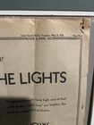 Rare 1945 V-e Day Wwii Newspaper Advertising Poster Soldier Framed Wwii 24 x17 