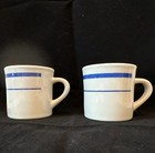 Buffalo China Mug cup Usa Heavy Restaurant Ware Coffee Backstamp 0708r Vtg