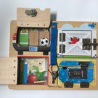 Melissa   Doug Lock   Latch Board Preschool Interactive Learning Toy farm Puzzle