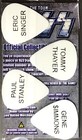 Rare Kiss 2012 The Tour Guitar Pick Set In Original Package With Limited Card 