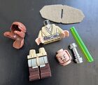 Lego Qui-gon Jinn Minifigure Star Wars Rare Beard Variant 75383 Misprint     