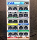 Zyn 4-wide 10-flavor Light-countertop Merchandiser Display Collectors Item 