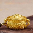 Zodiac Cornucopia Mini Keychain Charm Birthday Gift Travel Snake Key Chain